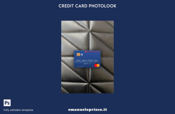 stile verificato modello frontale photolook mastercard della Banca delle Maldive
